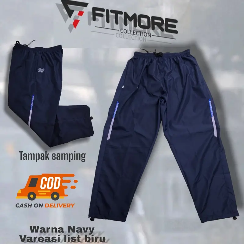 Celana training panjang wanita,cocok buat bersepedah,lari,senam,gunung + Nyaman di Gunakan,Model Timles,Adem, Parasut Olahraga Sport 1