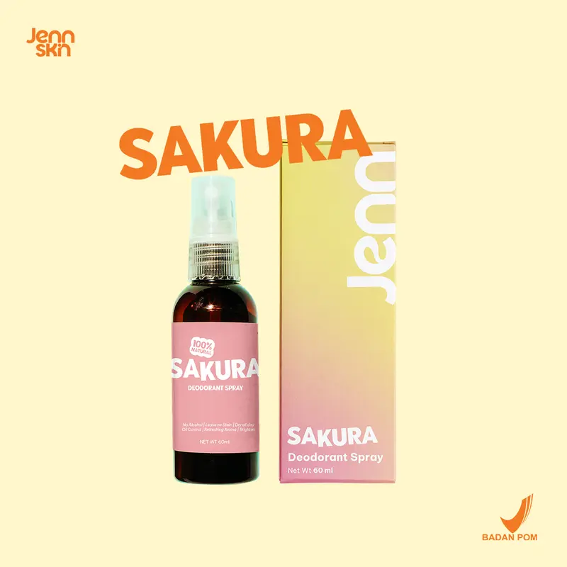 Jennskin Naturals Deodorant Spray (Satuan) Untuk  Ketiak Tersedia Dengan 5 Wangi Variant 3