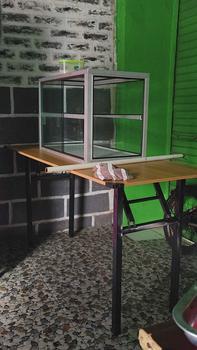 Product Review of [DDS HOME] Meja Lipat Meja Kayu Meja Motif Kayu Meja Pelatihan Serbaguna Besi Furniture COD portable meja from 😘**🥰 1