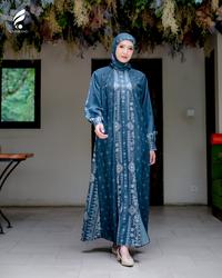 Gambar ONEBRANDHIJAB - Baju Dress muslim wanita berbagai motif dan ukuran S-XXXL - DRES GHIZARA TAUPE, S dari Onebrandhijab_NEW Kota Bandung 5 Tokopedia