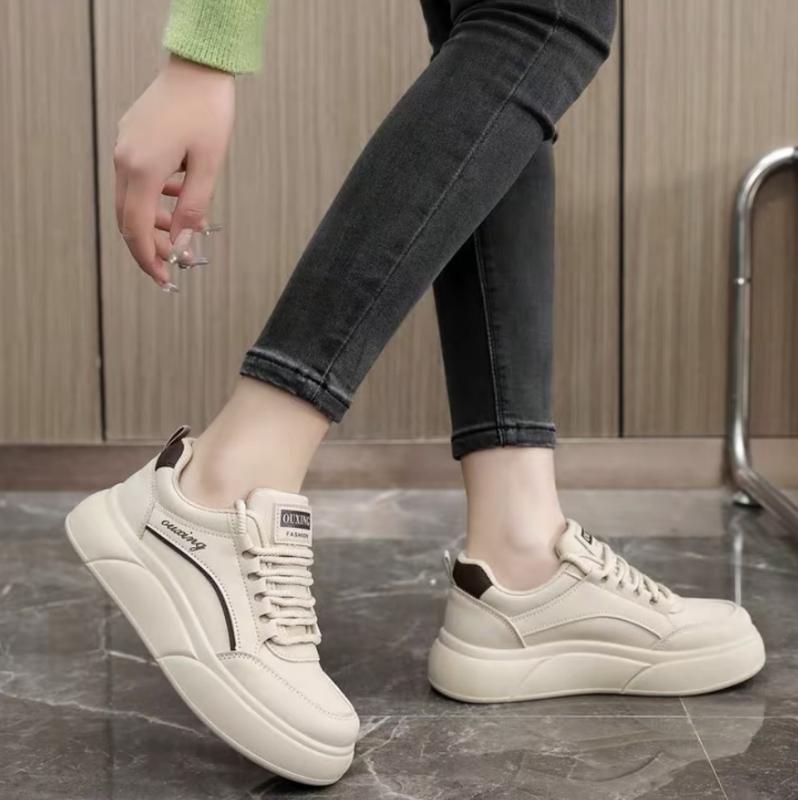 Giày Nữ,Dày,Thời Trang Thường Ngày Thoải MáiINS, Nữ, Thoải Mái, Hàng Mới Về Cho Mùa Lò Xo 2025 Sneaker  Nhung Đồng Women Shoes campus giầy dép 2