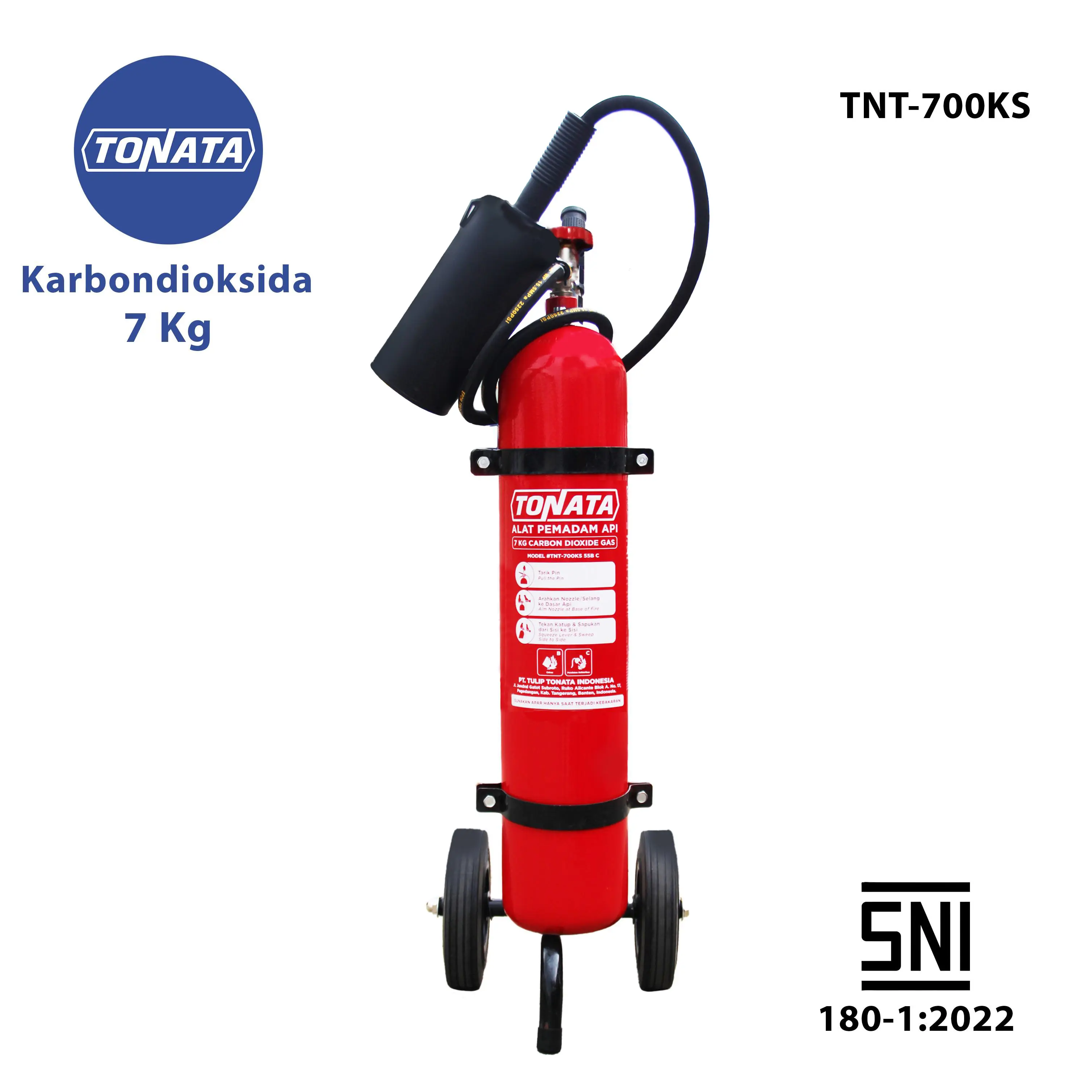 Alat Pemadam Api Tonata SNI / APAB Karbondioksida 7 kg