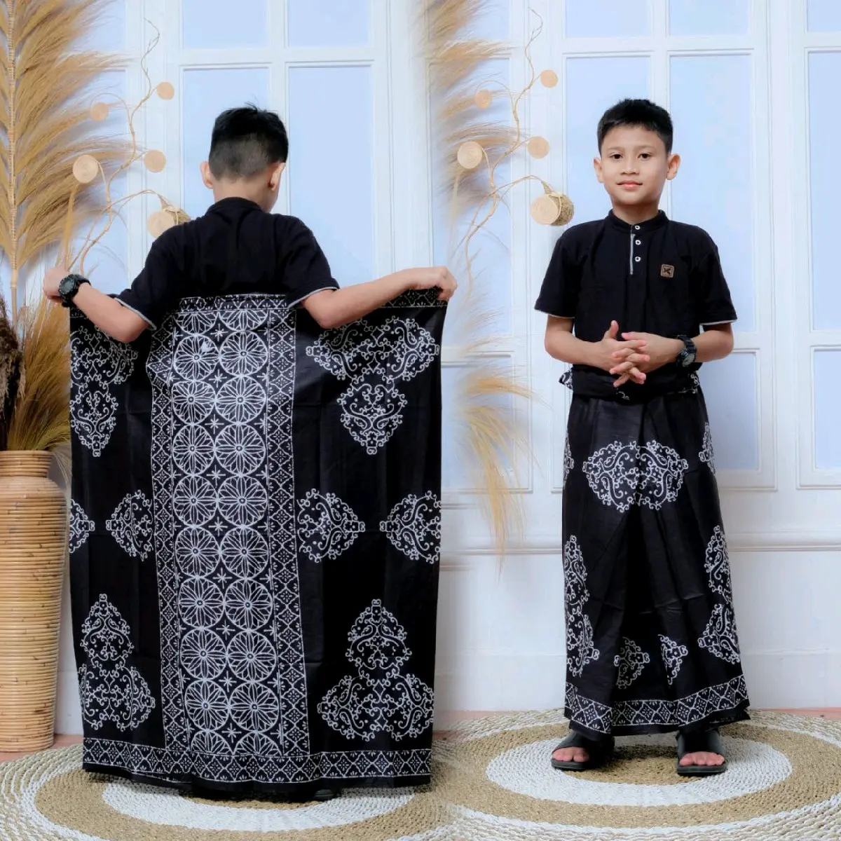 SARUNG ANAK SD KELAS 3-6 (UMUR 8-10 TAHUN) GUS IQDAM BATIK KATUN EXCLUSIVE TERBARU