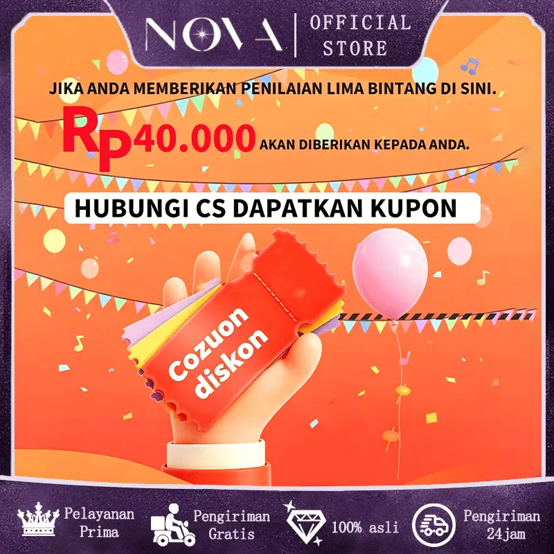 Ulasan positif mendapatkan kupon diskon