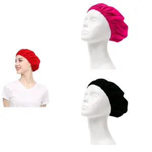 HairNet kain Polos bisa Di Cuci / Penutup Kepala untuk chef,medis dll