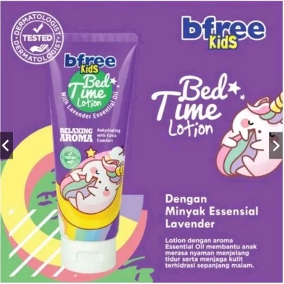 BFREE KIDS SUNSCREEN LOTION SPF 30+ / BFREE KIDS DAILY LOTION 100ML/ BFREE Sunscreen Anak/ BFREE Lotion Anak 7