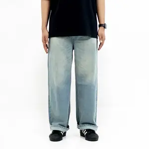 Trondheim Celana Denim Pria Loose Jeans Peter Bioblitz Tint