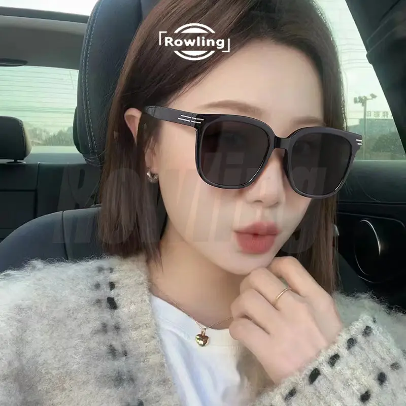 Rowling (ka-465) Kacamata Hitam Kotak Wanita Terbaru Kacamata Sunglasses Import Wanita Kacamata Fashion 2