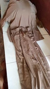 Product Review of Cheris Setelan Rok Kaos Combed Original Lingkar Dada 110 Panjang 65 untuk Wanita Nyaman Basic  Dewasa one set hijab style dan atasan one  set  elegan  lebaran from N**y 2