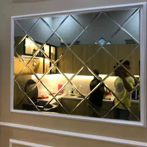 TERMURAH Ukuran 30CM x 30CM Kaca Cermin Aesthetik ASLI 100% / Tebal 2MM Kaca Cermin Dinding