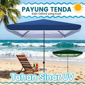 Payung Tenda (Tenda Payung) dengan Kanopi Anti-UV untuk Outdoor & Taman