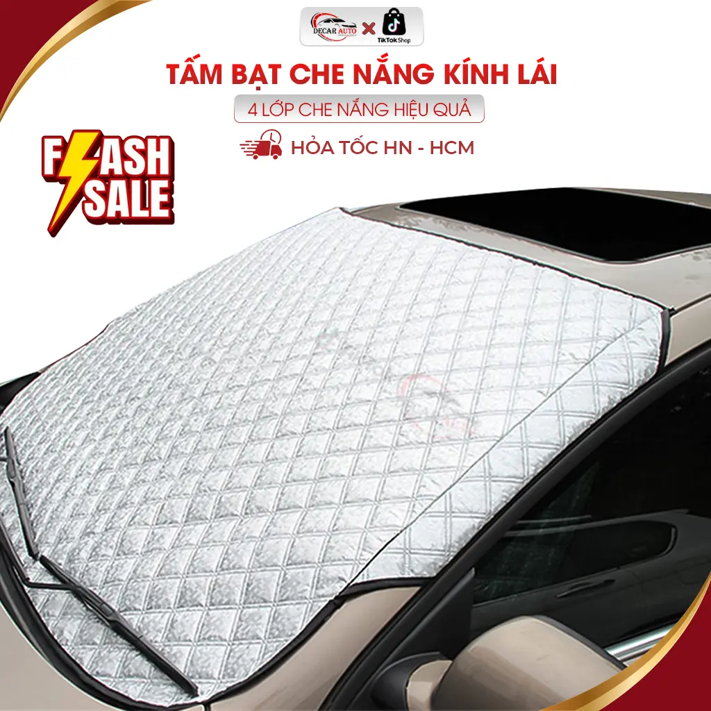 Tấm bạt che nắng kính lái ô tô, miếng che chắn thiết bị chống nắng bảo vệ kính lái nội thất xe hơi, oto