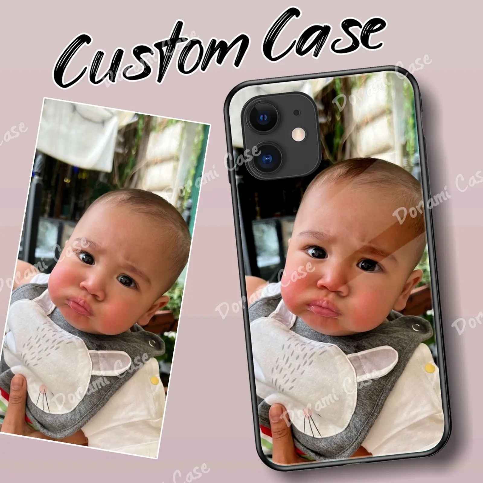 Case Custom bisa Request Foto Sendiri + Bisa Tulis Nama
