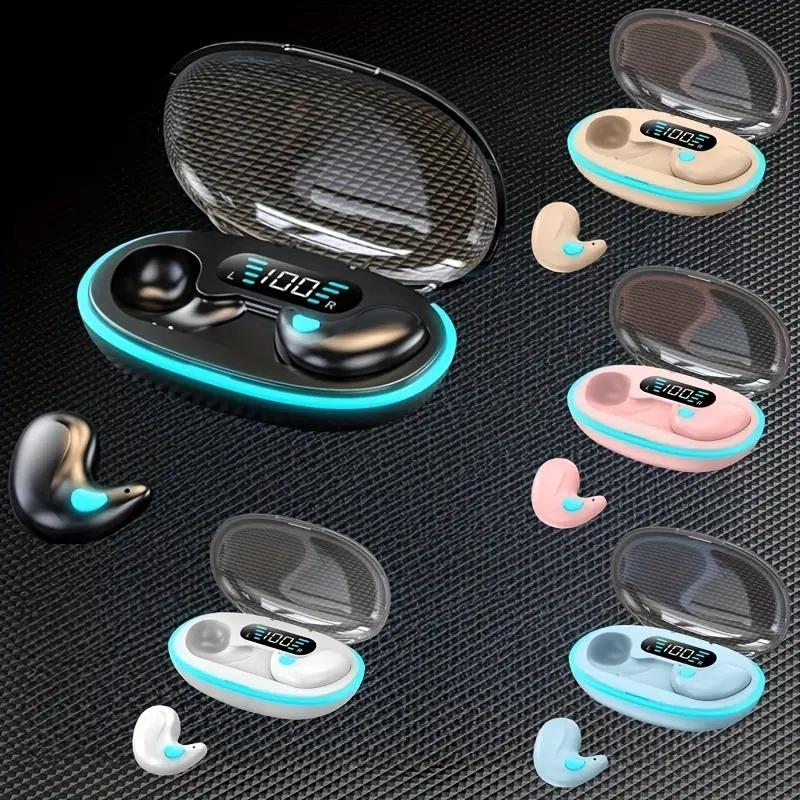 Tai Nghe Ngủ, Hàng Mới Về, Thiết Kế Tai Siêu Mỏng Hi-Fi, Nghe Nhạc Dẫn Truyền Không Khí Mở, Không Dây, Thích Hợp Để Nghe Nhạc, Xem TV Và Phim, Giải Trí, Lâu Dài, Tai Nghe Đẹp Mắt