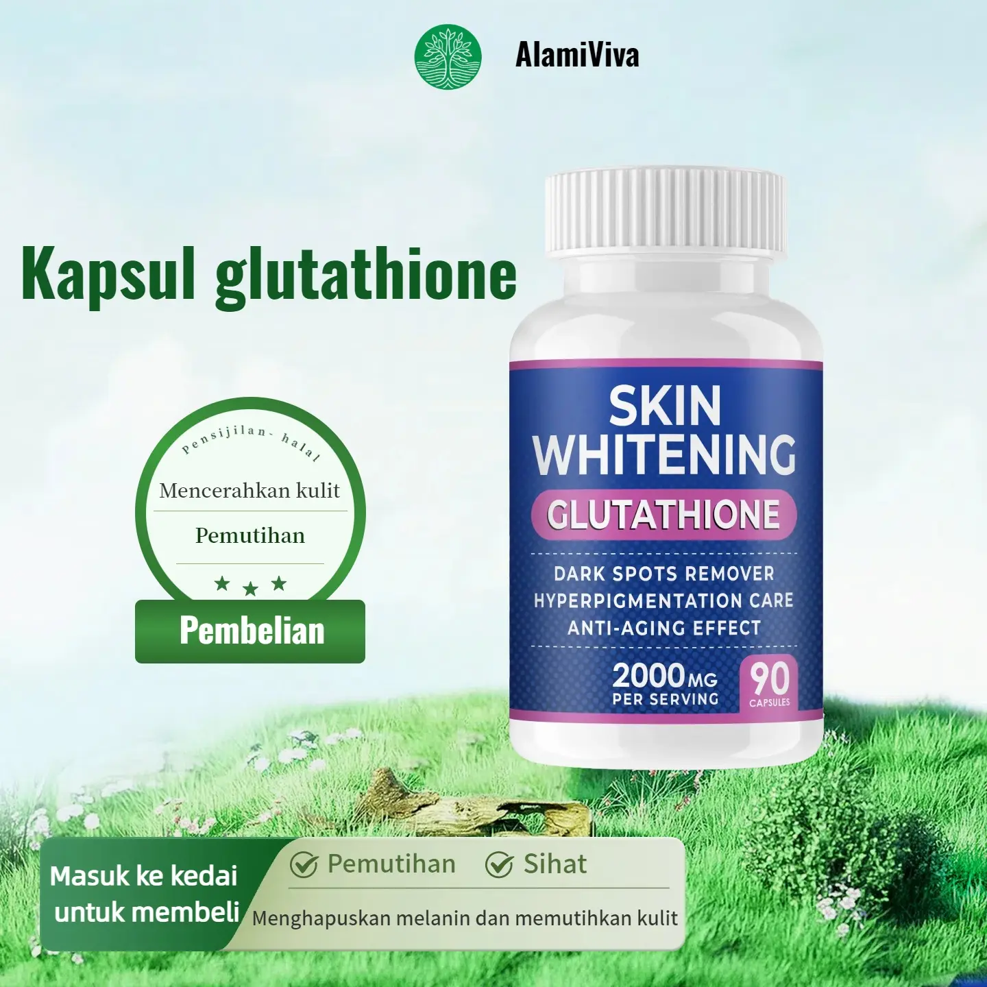 glutathione collagen glow ivana alawi - TikTok Shop Malaysia