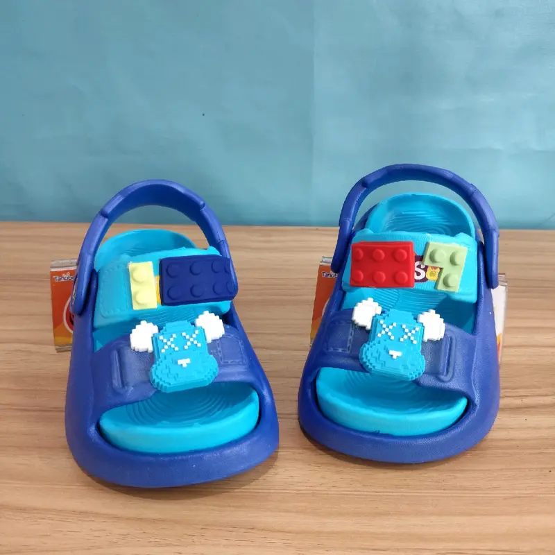 sandal anak perempuan laki-laki karakter bandua tali belakang 4