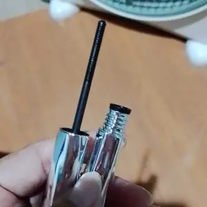 HANZION Iron Mascara Kepala Sikat Besi Bergelombang, Lentik Instan Panjang Maksimal, Waterproof Anti Keringat, Tidak Luntur Sepanjang Hari, Tidak Menggumpal, Cocok Makeup Harian