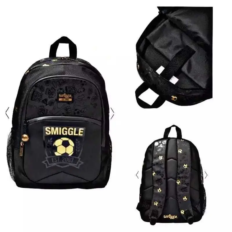 KING TAS JAYA - TAS Ransel ANAK Sd Tas ransel smiggle Tas Gendong Anak Laki-Laki Boy Bola Emas 2