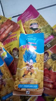 Product Review of Makaroni karakter seribuan  kemasan 1 pack (isi 20 pcs) mix 4 rasa from b**n 1