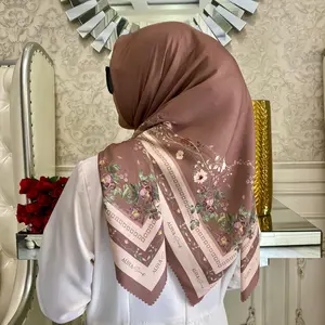 ALSYA Hijab Kerudung Voal Segi Empat Premium / jilbab Motip Lasercut Sublime Raya Series