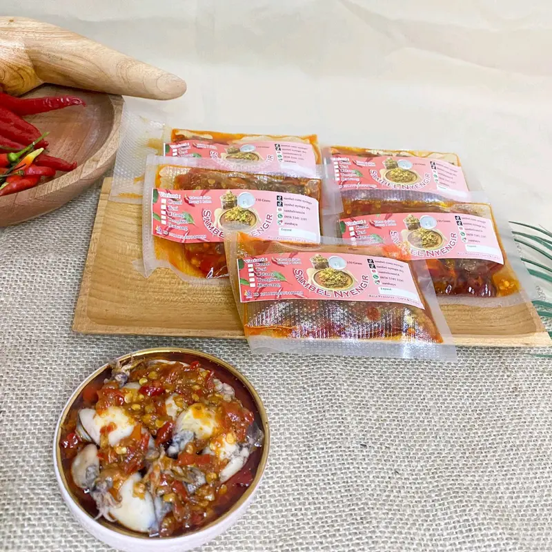 sambel kemasan sachet 50gr 0