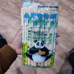 SUMPIT BAMBU IMPORT + TUSUK GIGI ISI 50 PCS ECO