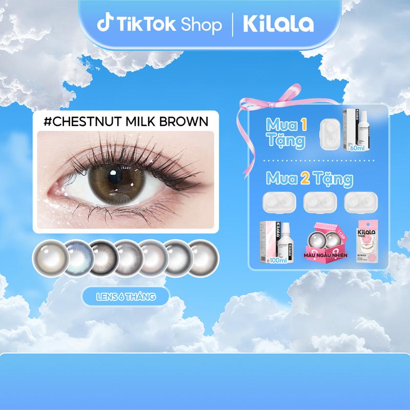 【KOL Sweet Summer | Kilala lens 6 Tháng | Độ cận 0-5 | Giản vừa (DIA 14.0-14.5mm)