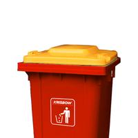 Gambar AZKO Krisbow Tempat Sampah Tutup Angkat Plastik Dengan Roda 240 Liter - Merah Trash Can Waste Bin Tong Sampah Keranjang Sampah Dustbin dari AZKO ID Kota Administrasi Jakarta Selatan 2 Tokopedia