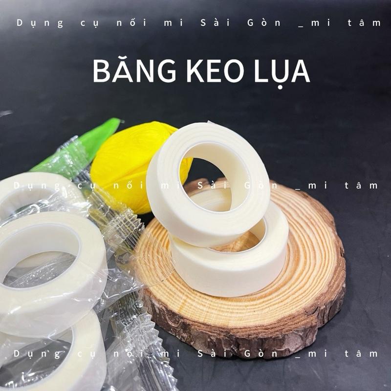 Băng keo lụa , băng keo dán mi dưới, băng keo Dụng cụ nối mi _ Phụ liệu nối mi Mi Tâm 6