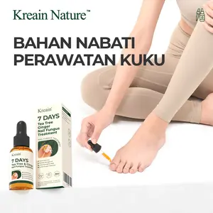 Kreain Nature Nail Care Essence Nail Care Essence Tea Tree and Ginger Extract for 7 Day Treatment