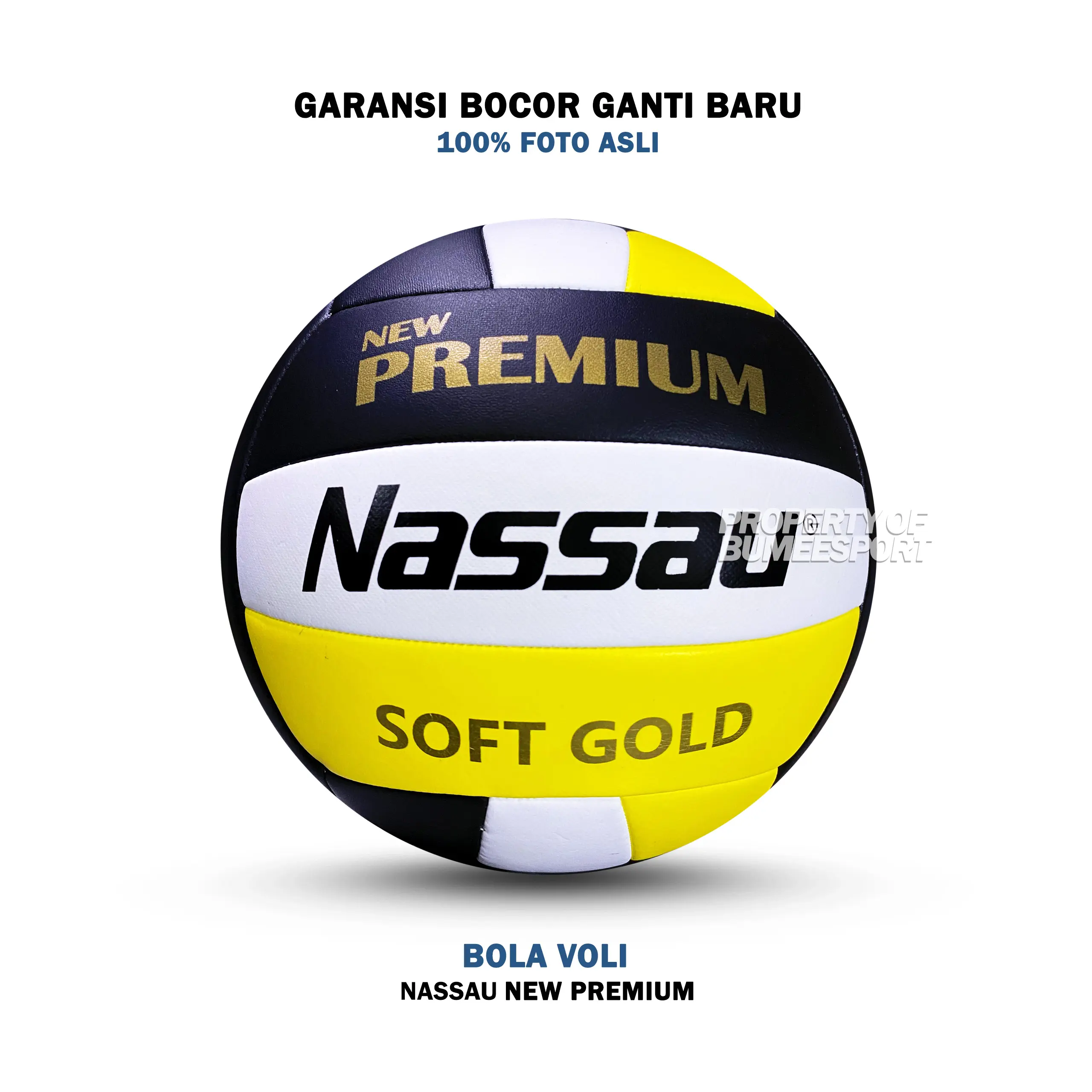 BOLA VOLI / VOLLY NASSAU BERKUALITAS ORIGINAL LOKAL | 100% REALPICT