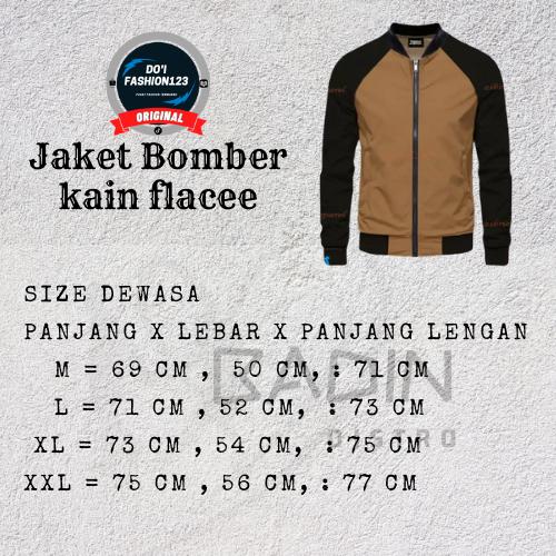 Product Introduction of JAKET Zipper KATUN FLACEE  KOMBINASI KERAH PENDEK MURAH Tebal Distro Casual Bomber Keren Fleece Hitam 0