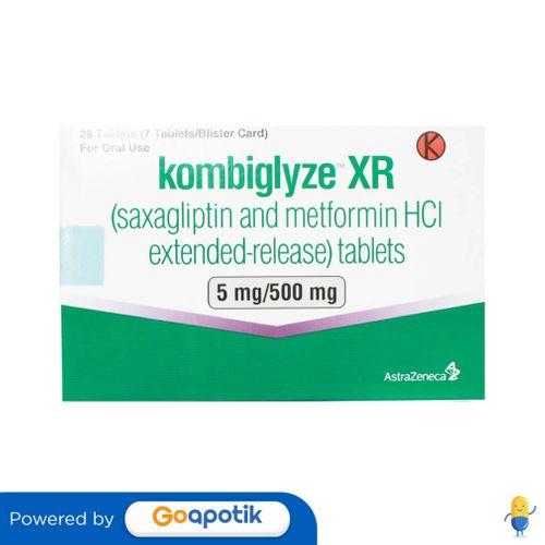 KOMBIGLYZE XR 5/500 MG BOX 28 TABLET