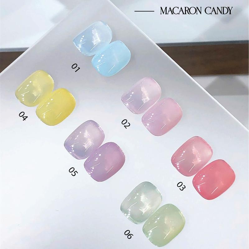  ROUni Sơn gel màu thạch kẹo trong suốt ngọt ngào màu sắc đa dạng độc đáo chuyên dụng cho ngành nail 