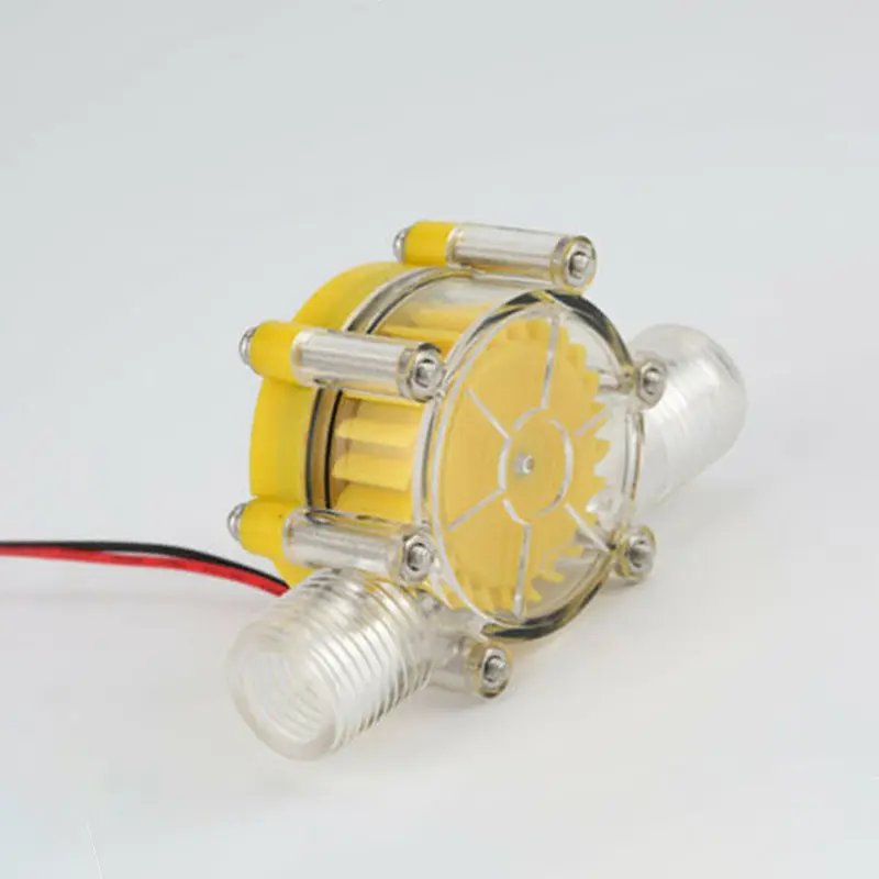 Máy phát điện, 8,8 * 5,8 * 3,9cm, 12V, với lưu lượng nước, được cung cấp bởi năng lượng mặt trời, phụ kiện 5