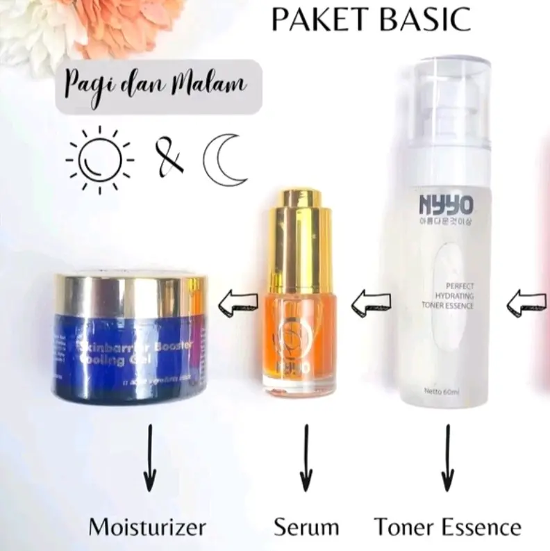 NYYO COSMETICS PAKET BASIC 3