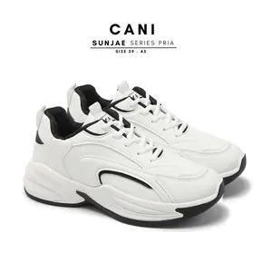 Cani "Free Box" (Size 39 - 45)  Sunjae Sepatu Sneakers Pria Kasual Fashion Shoes Trendy - M8134