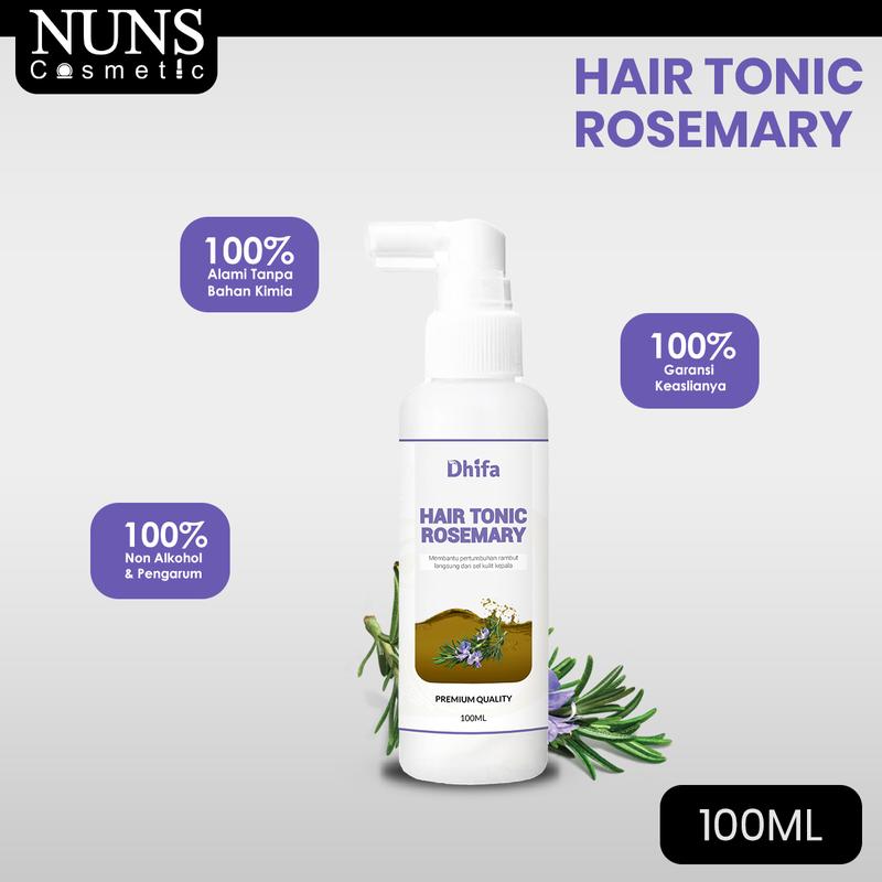 DHIFA HAIRTONIC ROSEMARY 100ml - Tonic Penumbuh / penyubur Rambut ...