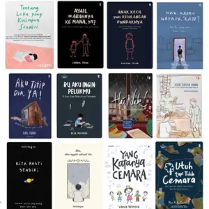 Tentang Luka Yang Kusimpan Sendiri / ayah ini arahnya kemana ya? / Anak kecil kehilangan pundaknya / langkah belum usai / aku titip dia ya / aku kalah dengan orang barumu / aku kalah aku merindukanmu /