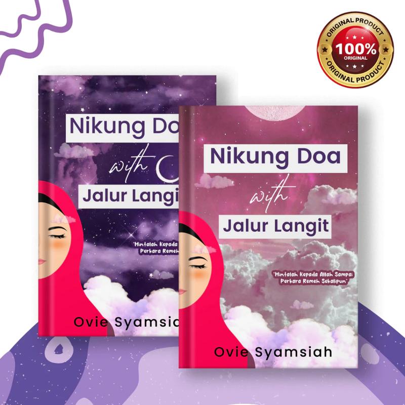BUKU NIKUNG DOA DENGAN JALUR LANGIT ORIGINAL BY OVIE SYAMSIAH GRATIS ONGKIR 2