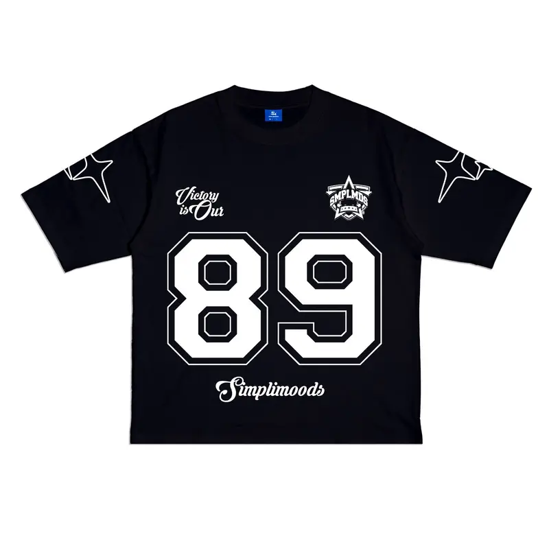 [COD] Kaos Boxy Oversize Baju Jersey Pria dan Wanita Cotton Combed 24s Full Tag Original Simplimoods Best Seller 1
