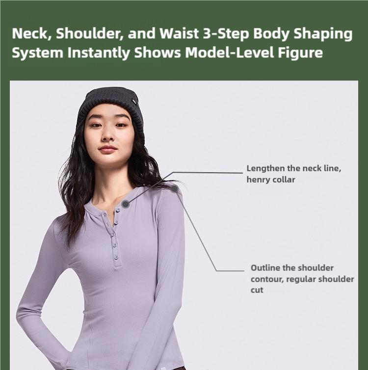 Product Introduction of Beneunder SF93524, Women's Base Layer Top, Half-Open Neckline, Basic Warmth, for Ladies, Casual Wear 9
