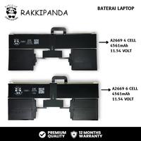 Gambar RakkiPanda Baterai A2669 Compatible With MacBook Air 13.6 Chip M2 A2681 2022 / Air 13 Chip M3 A3113 2023 - A2669 4 Cell dari Rakki Panda Indonesia Kota Administrasi Jakarta Pusat 1 Tokopedia