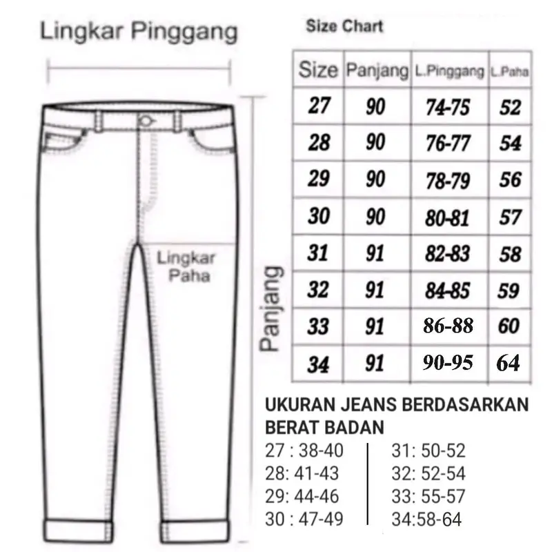 celana jeans wanita Polos rawis bawah Panjang Tebal Variasi Cewek 4