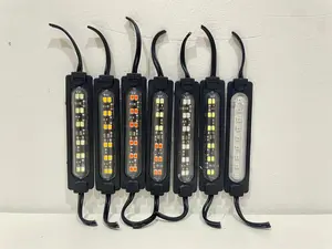 Lampu LED Kolong COB Kedip Strobo Flash Kedap Kedip Blitz DC 12 Volt / 24 Volt Motor Mobil Truk DC 12V 24V