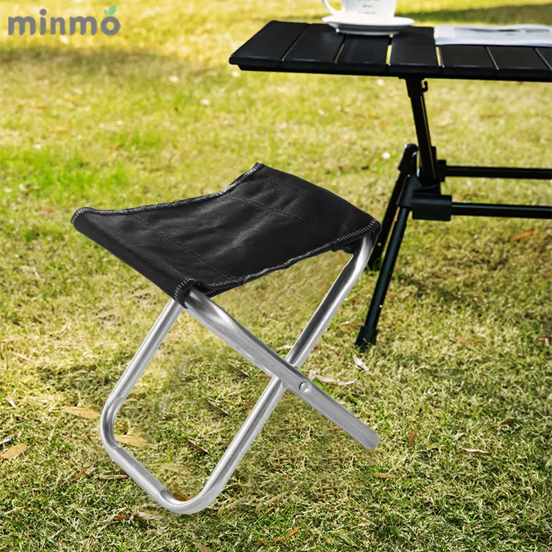minmo Portable Kursi Lipat/Kursi Lipat Kecil/Terlipat Penuh Kursi/Outdoor Kursi Lipat/Mini Bangku Lipat Camping/Outdoor Kursi Mancing Lipat Mini lantoo  lipat 7