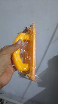 Product Review of Tatakan Amplas Manual Kotak kuning Kertas Gosok Gagang Plastik SANSHAN from D**h 0