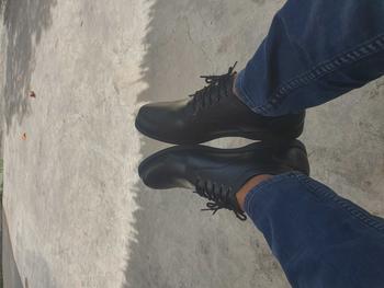 Product Review of PRS - Sepatu Formal Pria Casual Kantoran Nikahan Kulit Syntetis Original Sepatu Pantofel Pria Resmi Formal hitam Coklat Gaya Trendy Kasual Kantoran Kuliah Wisuda Pesta Nikah Kondangan Gereja Kerja Pns Guru Kekinian Terlaris Terbaru Murah Shoes Black Black from X**i K**i 0