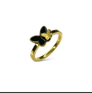 CINCIN TITANIUM MOTIF KUPU-KUPU VIRAL// CINCIN TITANIUM WANITA ANTI KARAT