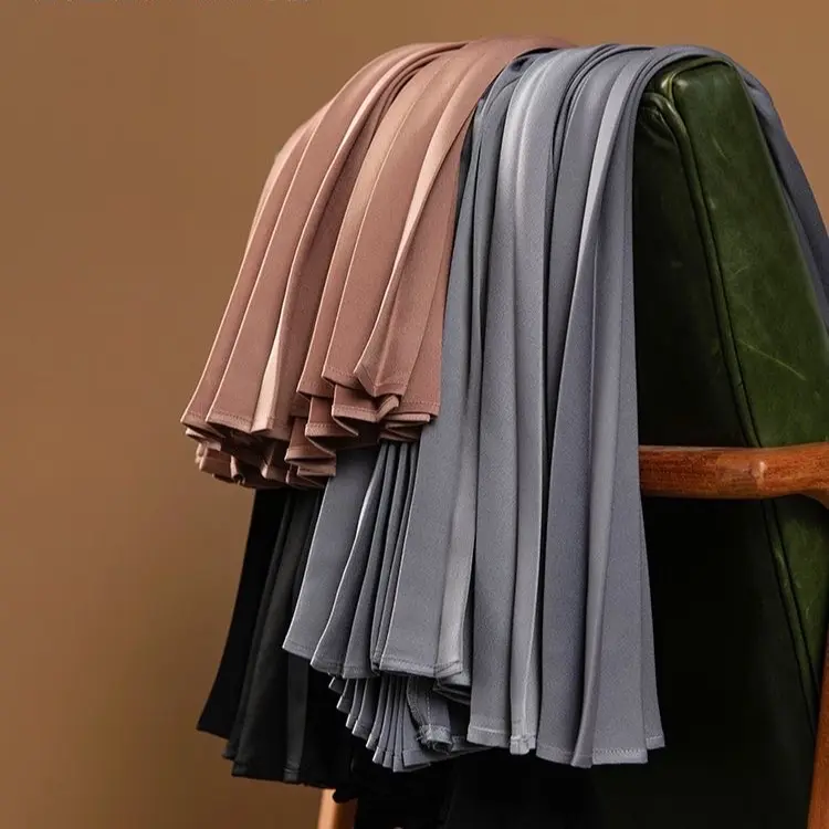 Celana Pensil Plisket BB / Kulot Pensil BB / Pleated Pencil Pants / Pleated Pants midi najwa Wanita Panjang Kancing Hitam Rayon Crinkle celanakulot rok span ombre 5
